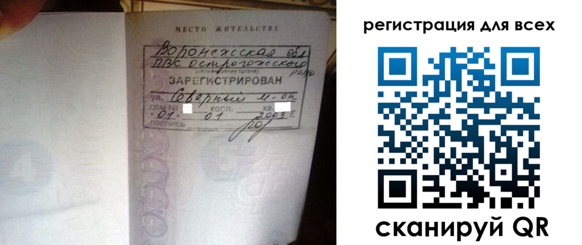 временная регистрация в Малой Вишере